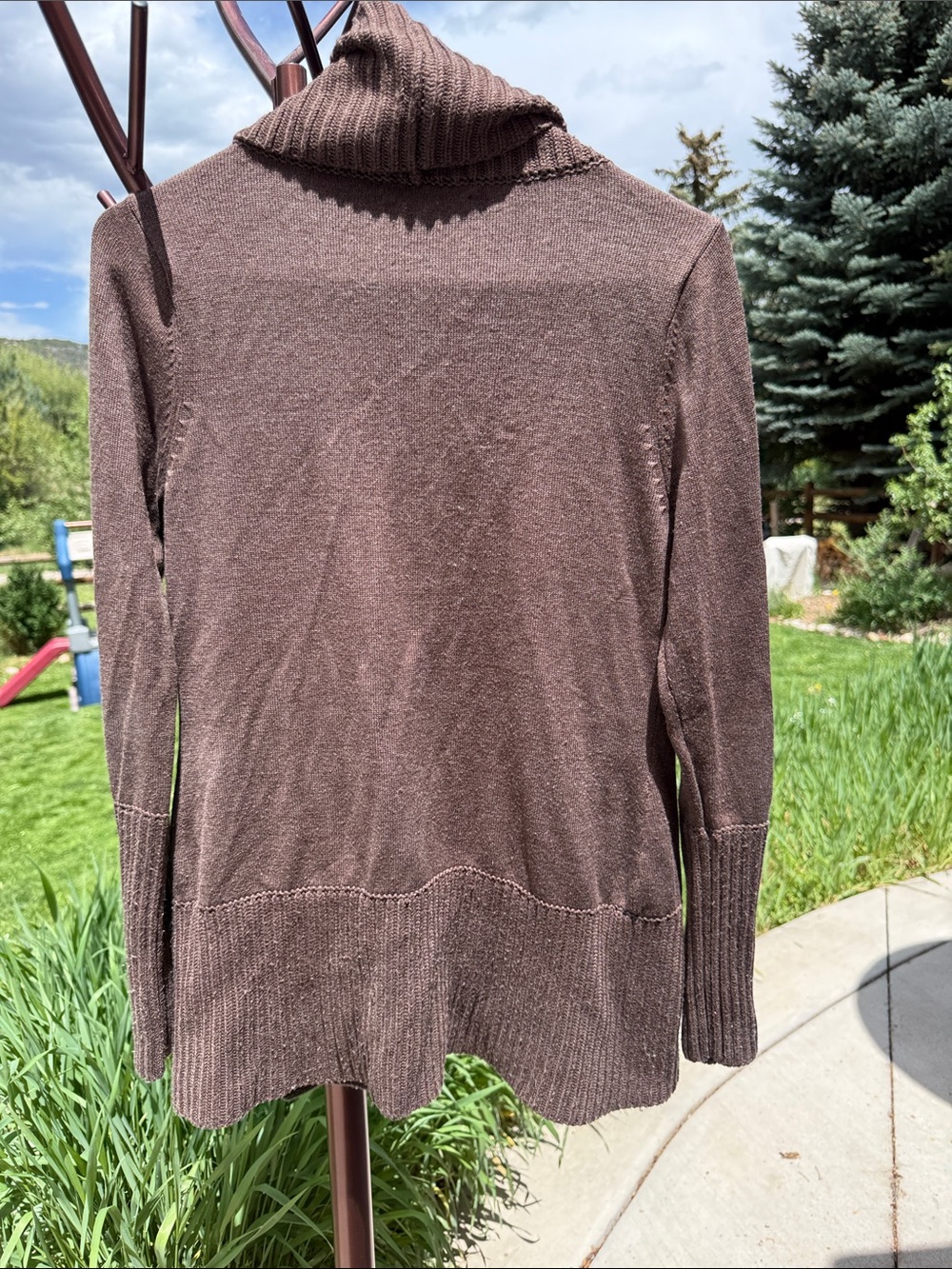 Heavy Weight Inc Knit Cardigan Sweater View 4